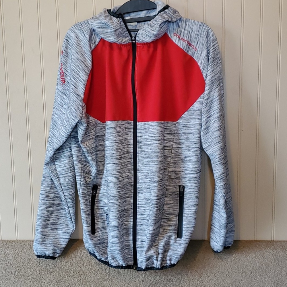 Gym Aesthetics jacket large extra large red